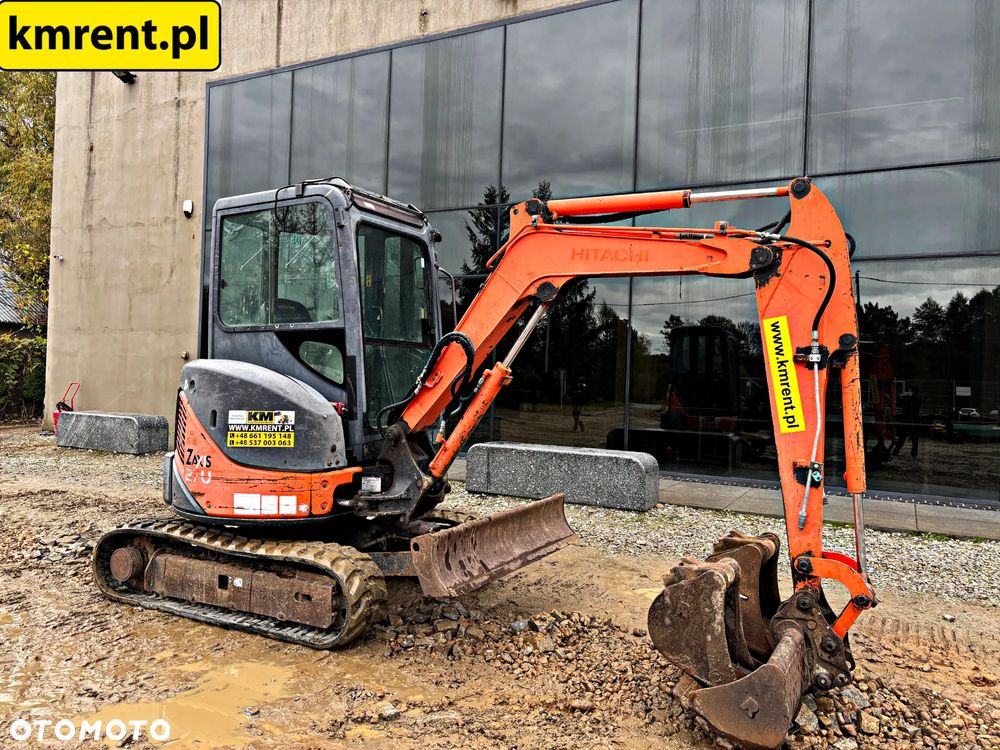Hitachi ZX 27 U-2 MINI-KOPARKA 2009R. | JXB 8025 8030 CAT 302.5 302.4 KUBOTA U27 - 3
