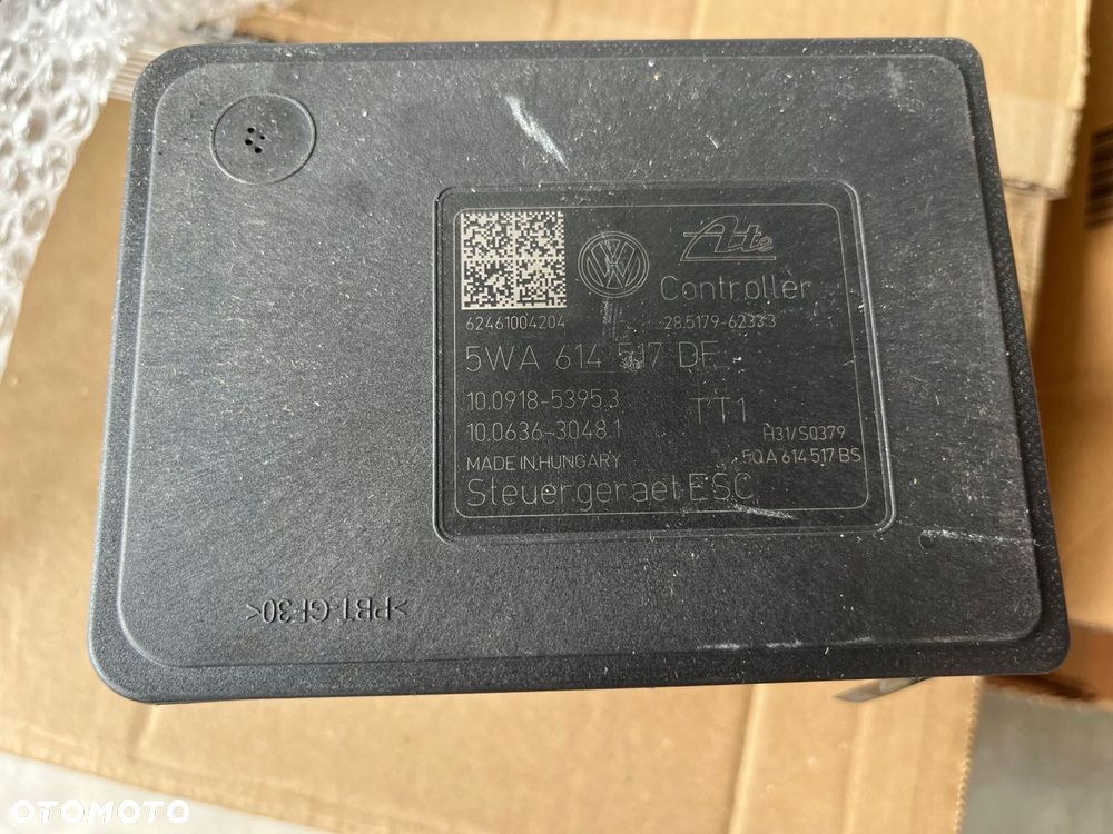 moduŁ abs pompa sterownik 5wa614517df vw golf 8 vw caddy 2k7 abs sterownik - 4
