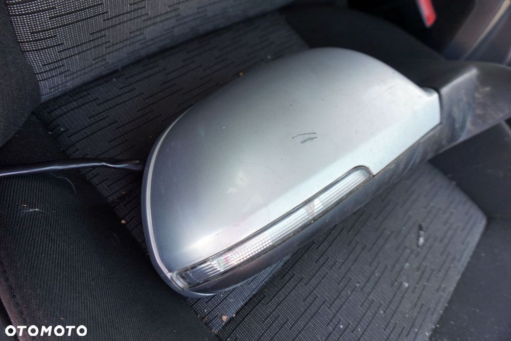 LUSTERKO ELEKTRYCZNE PRAWE OCTAVIA II LIFT 9156 EU 6-PIN SREBRNY SKODA 2008-2013 - 2