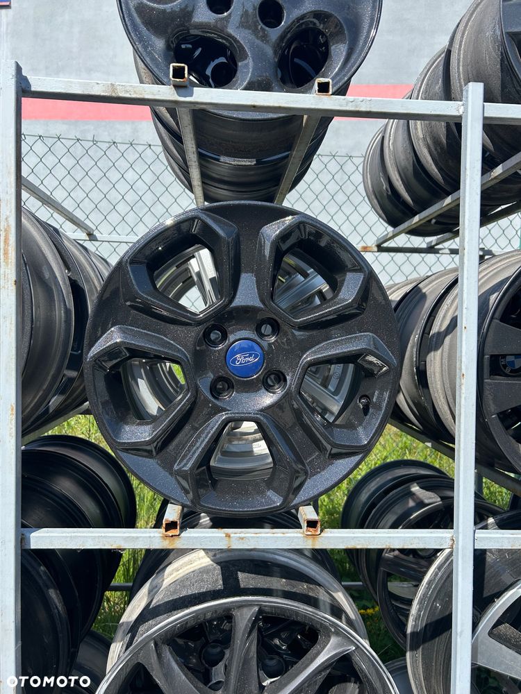 Alufelgi Ford 16 cali 4x108 Fiesta Ecosport czarne oryginalne - 1