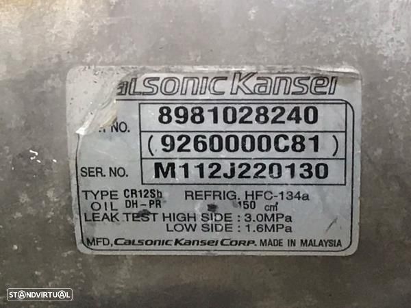 Compressor Do Ar Condicionado Isuzu D-Max I Camião De Plataforma/Chass - 3