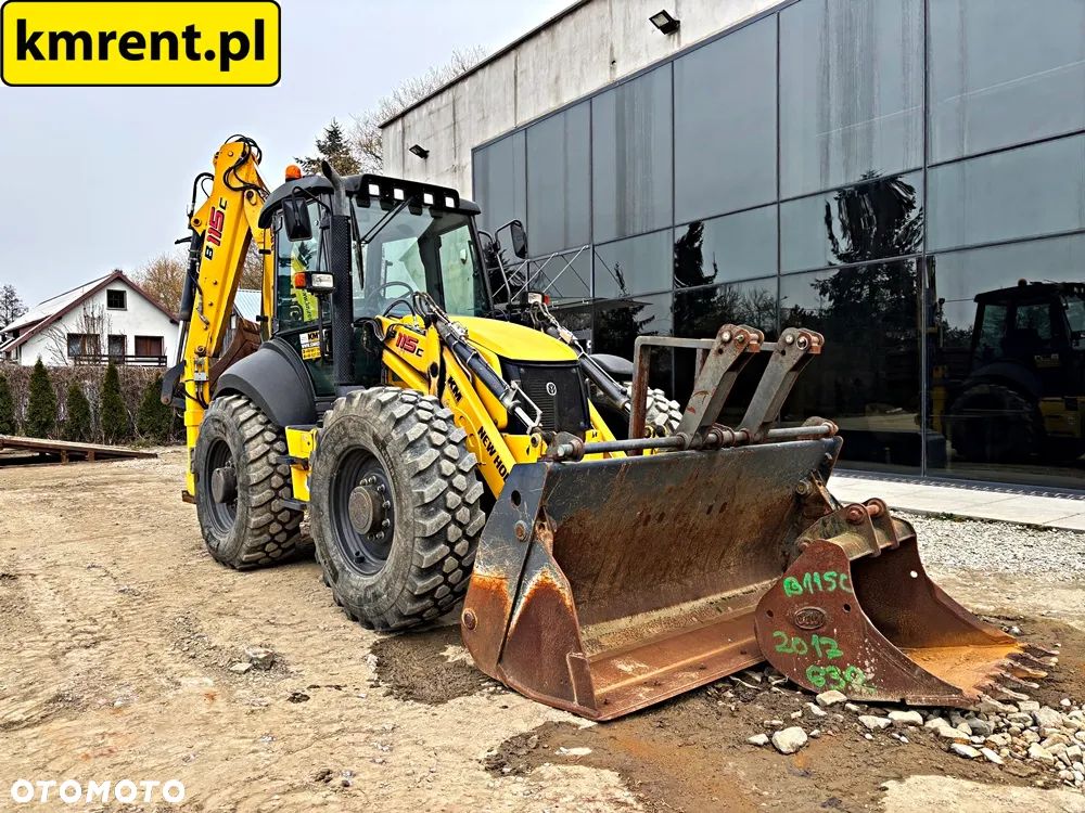 New Holland B 115 C KOPARKO-ŁADOWARKA 2017r. MTH: 3610 | jcb 3cx 4CX 5CX CAT 444 434 CASE 695 590 komatsu 97 - 9