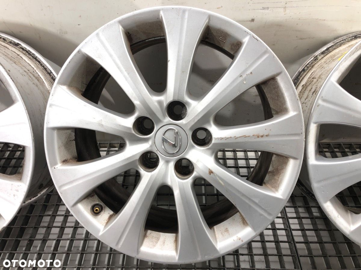 FELGI ALUMINIOWE 17 7.5J 5X114.3 ET45 ŚRODEK CENTR. 60.1 - 1043.00 PLN - LEXUS GS (_L1_) 2011 - - 3