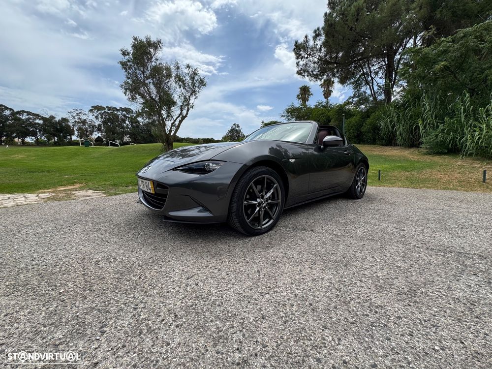 Mazda MX-5 MZR 2.0 RF Sky.Excell. Navi Brown Leather - 10