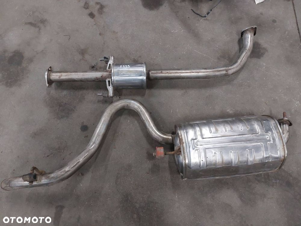 TŁUMIK WYDECH ŚRODKOWY + KOŃCOWY HYUNDAI I30 I 1.6 CRDI - 1