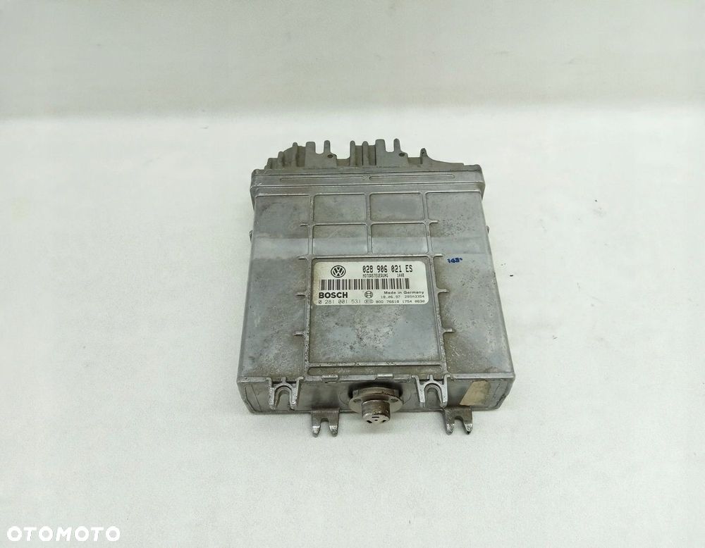 KOMPUTER SILNIKA STEROWNIK VW SHARAN I 1.9 TDI 028906021ES 0281001531 - 1