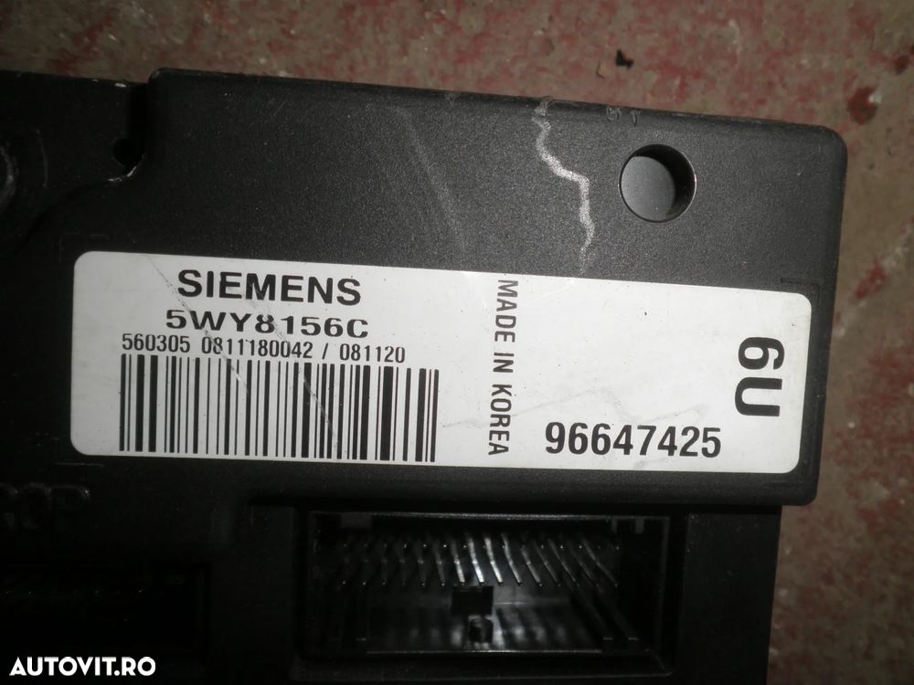 Unitate control Chevrolet Epica 2.0 d 96647425 5WY8156C - 3