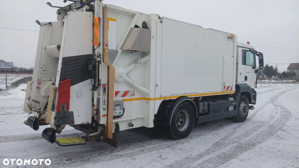 MAN TGS 18.360 4X4 HYDRODRIVE ŚMIECIARKA ZABUDOWA SEMAT SPROWADZONY DO ZABUDOWY WYWROTKA - 4
