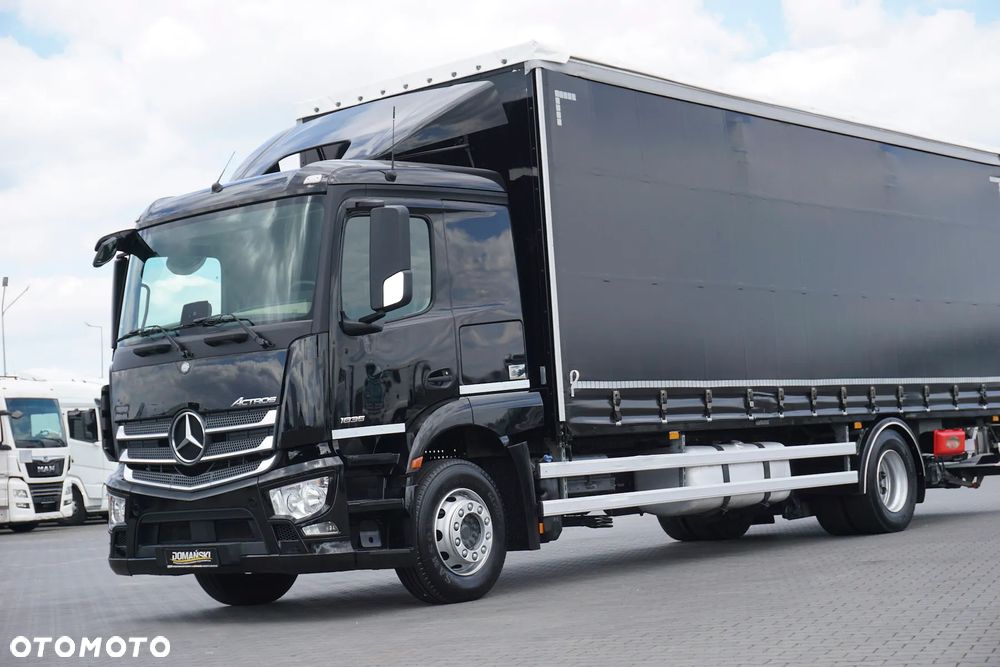 Mercedes-Benz ACTROS / 1835 / ACC / E 6 / FIRANKA + WINDA / 21 PALET / DŁ. 8,4 M - 28