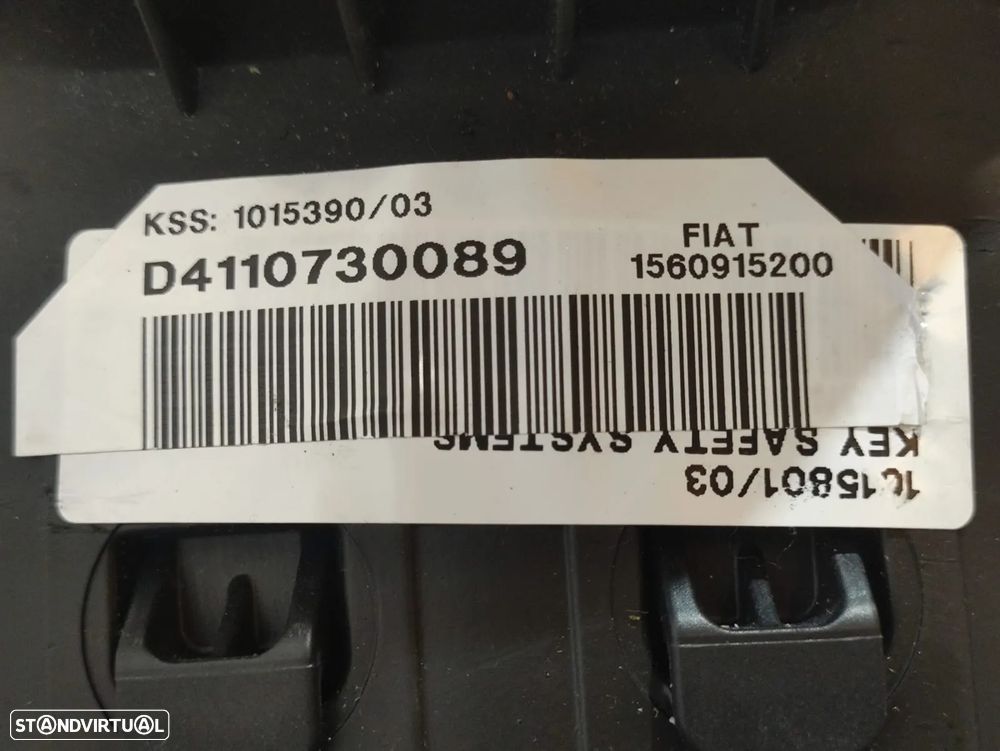 Volante Completo Pele Alfa Romeo Giulietta 940 Comandos Multifunções - 8