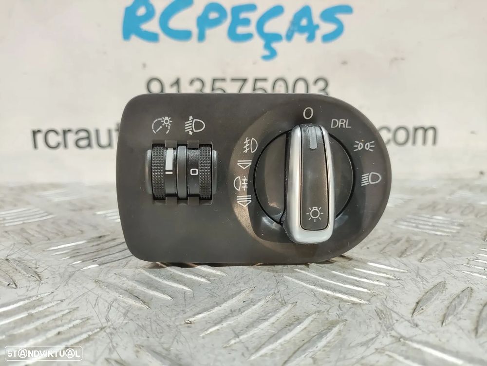 COMUTADOR DE LUZES ORIGINAL AUDI A3 8P SPORTBACK - 2