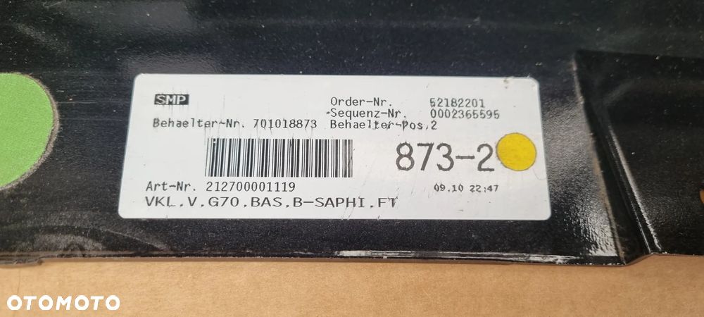 BMW 7 i7 G70 2022- zderzak przód oryginał MB242 - 18