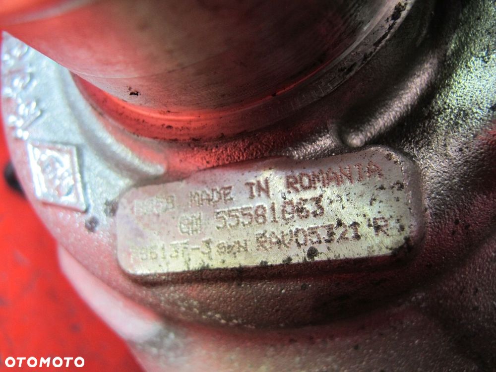 OPEL INSIGNIA A G09 2.0 CDTI A20DTE ASTRA IV J TURBOSPRĘŻARKA 55581063 - 6