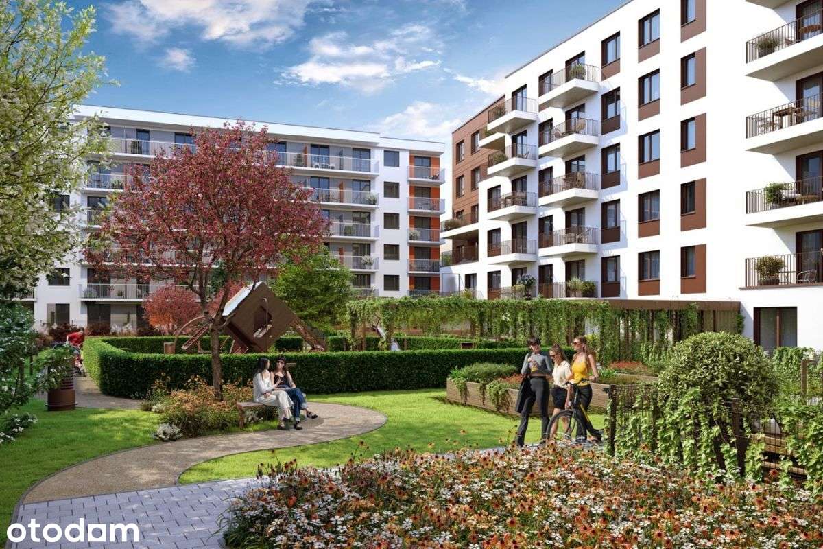 2-pokojowe mieszkanie 42m2 + loggia Bezpośrednio