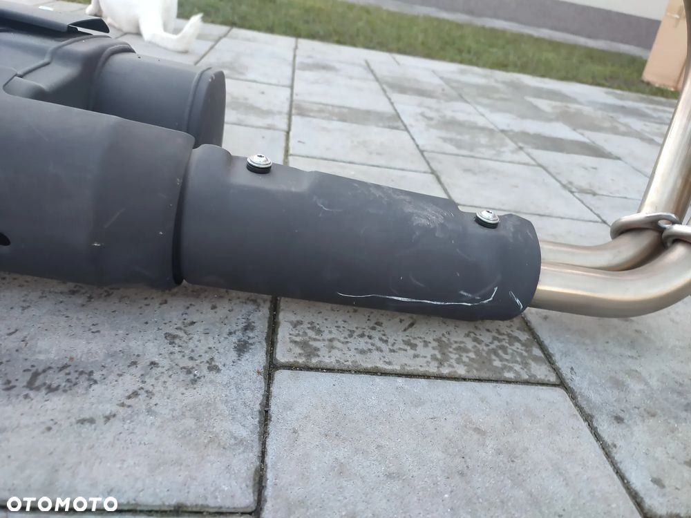Tłumik, wydech, kolektor, osłona wydechu Kawasaki EN 650 Vulcan - 4