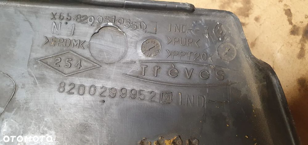 Osłona pokrywa silnika Dacia Logan 1.5 DCI 8200252409 8200299952 - 8