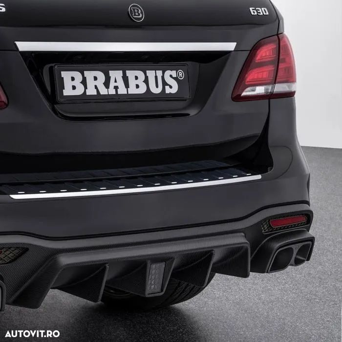 Ornamente brabus tobe Tips evacuare Mercedes AMG S class E class C class W222 W212 W218 W205 W223 black brabus GLE GLC CLS - 8