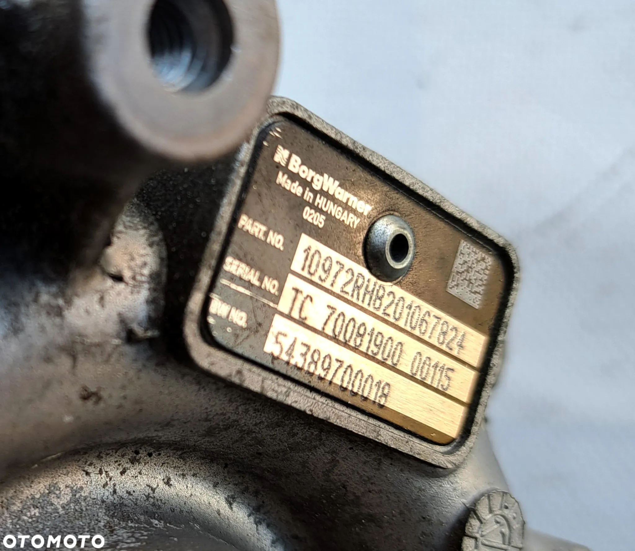 NISSAN QASHQAI RENAULT 1.6 DCI R9M TURBINA H8201067824 - 8