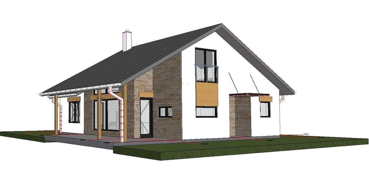 Teren 744 mp + Proiect cabana  Marisel - Imagine principală: 4/10
