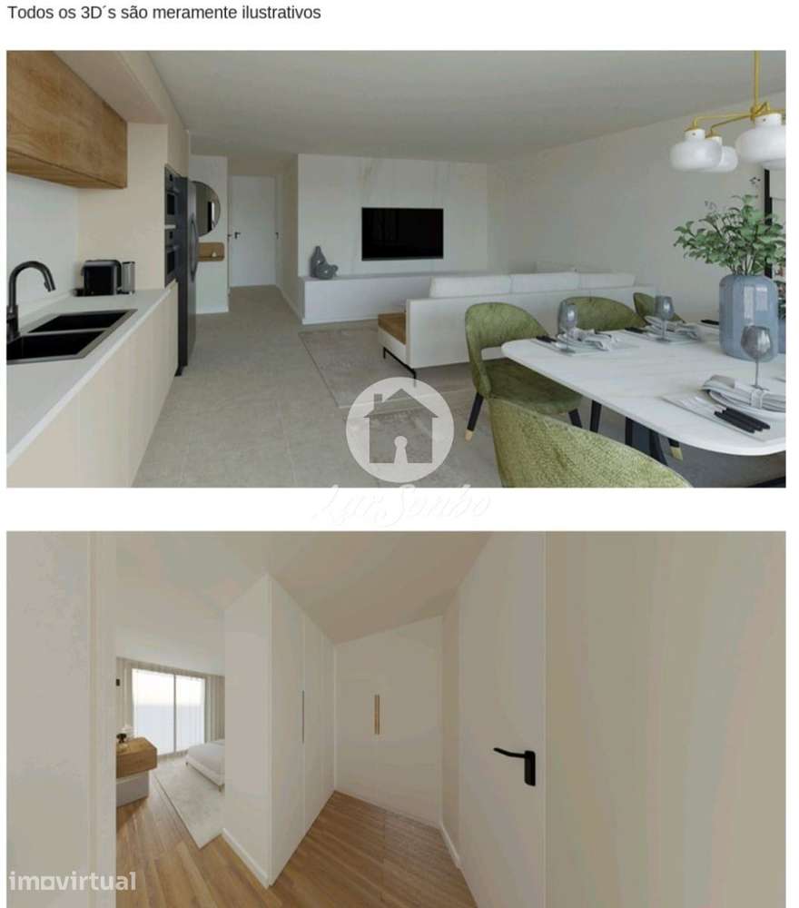 Apartamento T2 COMO NOVO com Lugar de Garagem, a 500m da Praia | Pó... - Grande imagem: 5/25