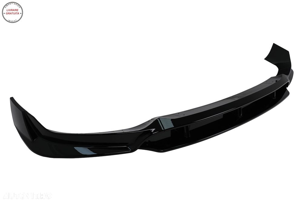 Pachet Exterior Aero BMW X6 G06 (2019-03.2023) M-Tech Black Knight Design Negru Lu- livrare gratuita - 7