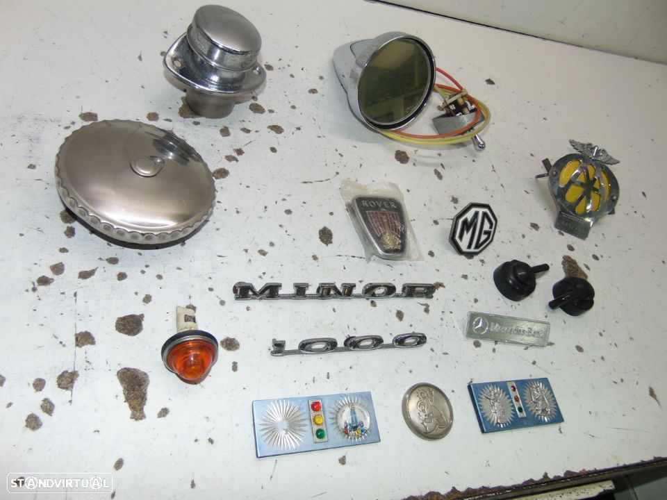Antigos e clássicos várias pequenas peças - 3