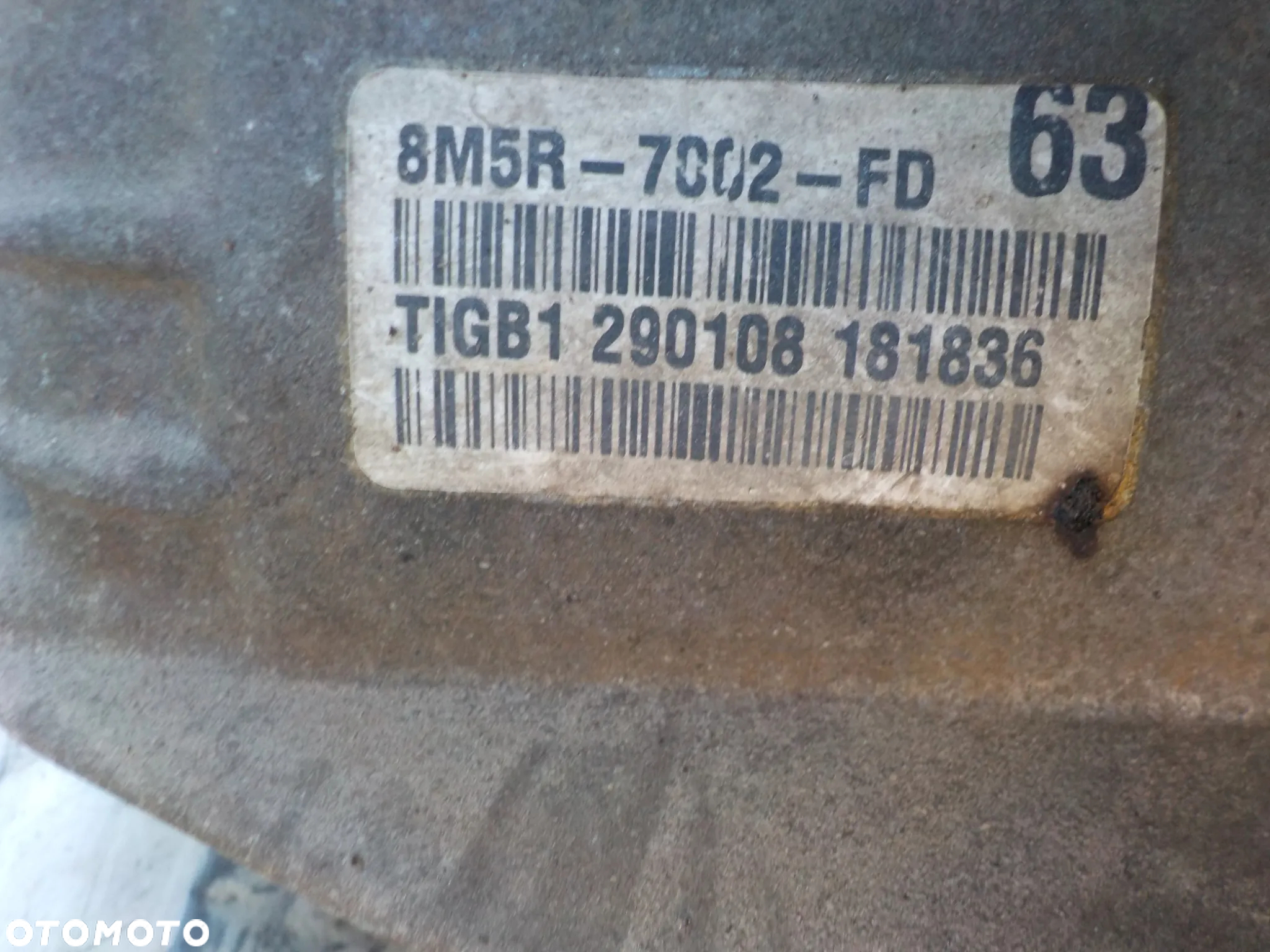 FORD C-MAX 2.0 TDCI  SKRZYNIA BIEGÓW 8M5R-7002-FD - 5