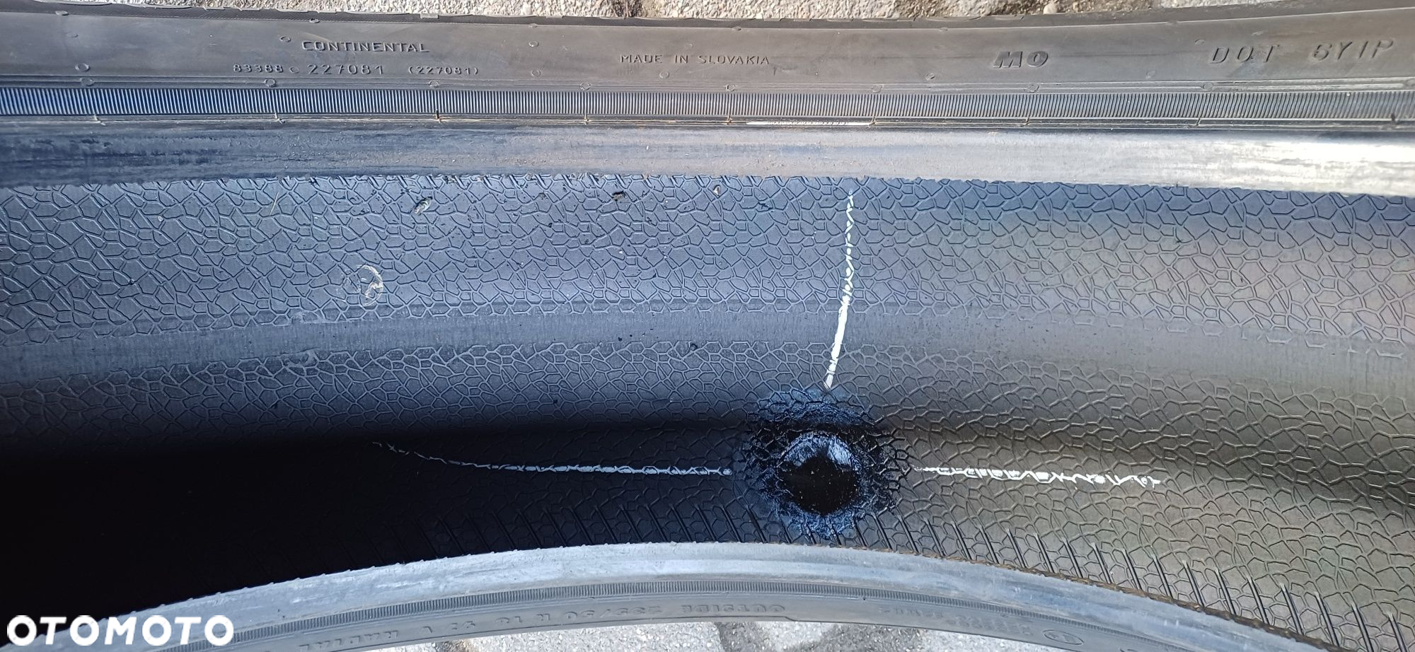 CONTINENTAL 235/50R18 97V , pojedyńcza opona letnia. - 7
