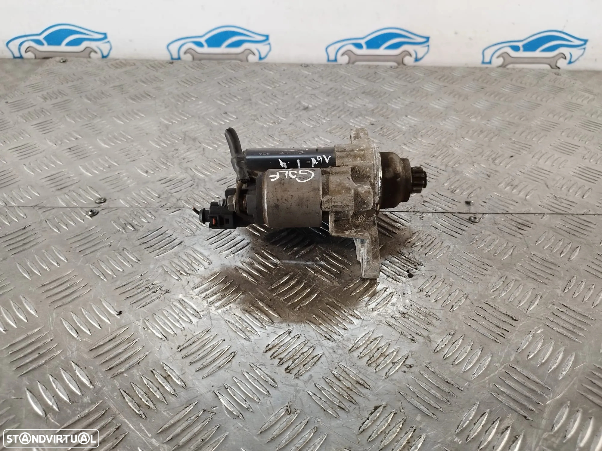 MOTOR DE  ARRANQUE BOSCH ORIGINAL 02T911023R  VOLKSWAGEN VW GOLF V 5 MK5 - 4