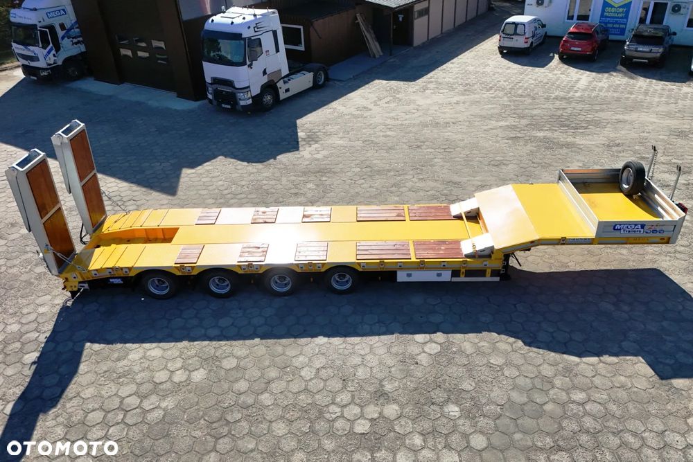 Inny 4 OSIOWA NACZEPA NISKOPODWOZIOWA - ZAGŁĘBIENIE NA ŁYŻKĘ KOPARKI - NAJAZDY HYDRAULICZNE - 2