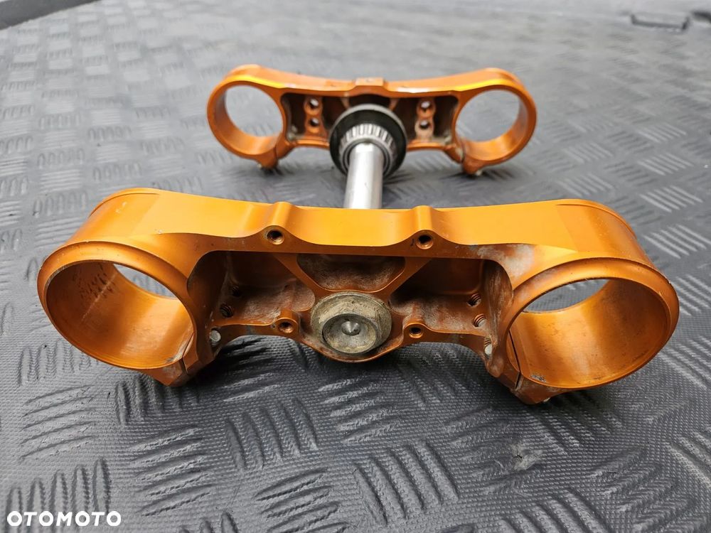 KTM PÓŁKI POWER PARTS WP48 SXF SX EXC WP 48 ZAWIESZENIE ZMIENNY OFFSET KUTE ZŁOTE - 5