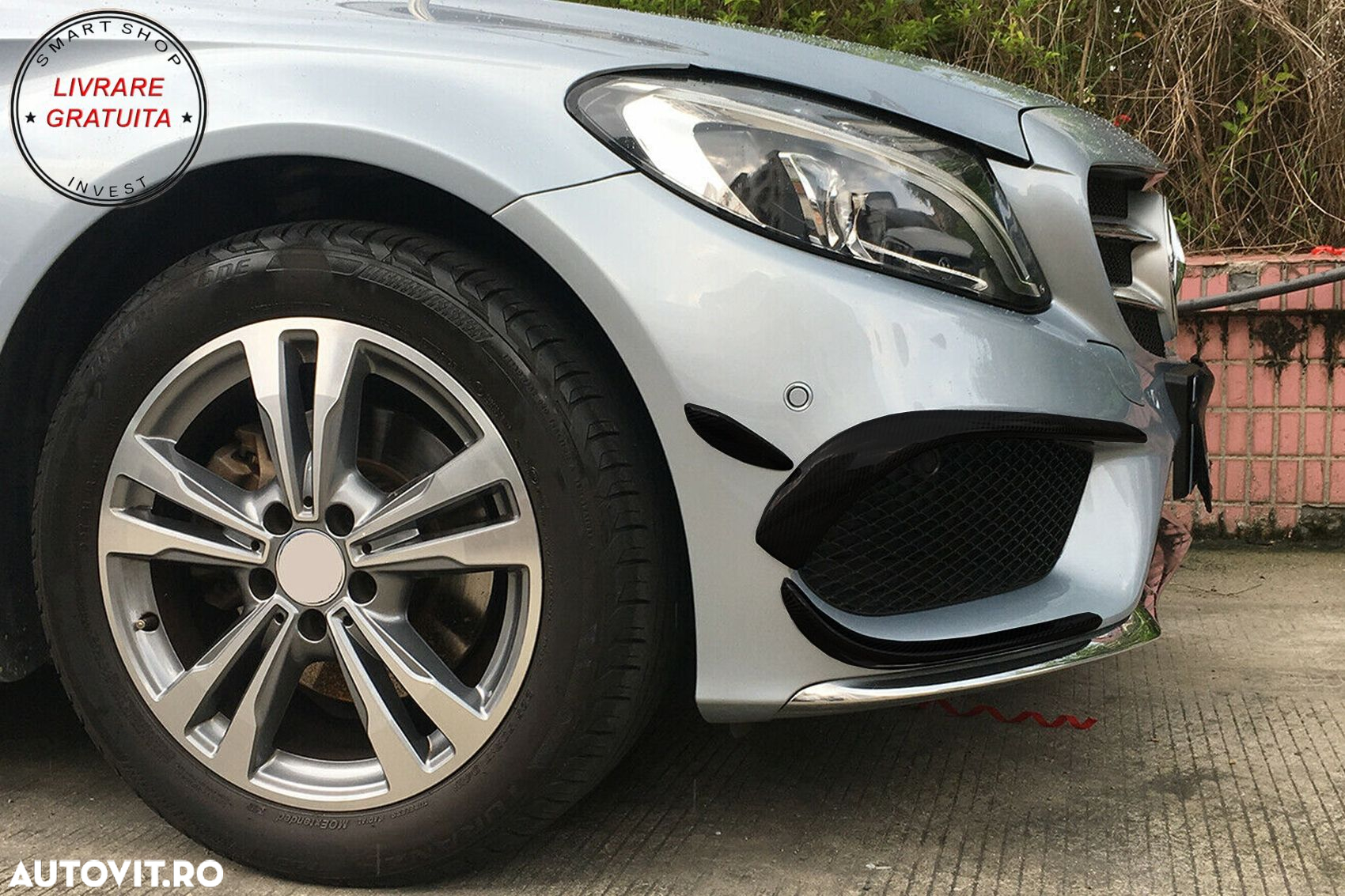 Prelungiri Bara Fata Mercedes C-Class W205 S205 C205 A205 (2015-2018) C43 Design N- livrare gratuita - 6