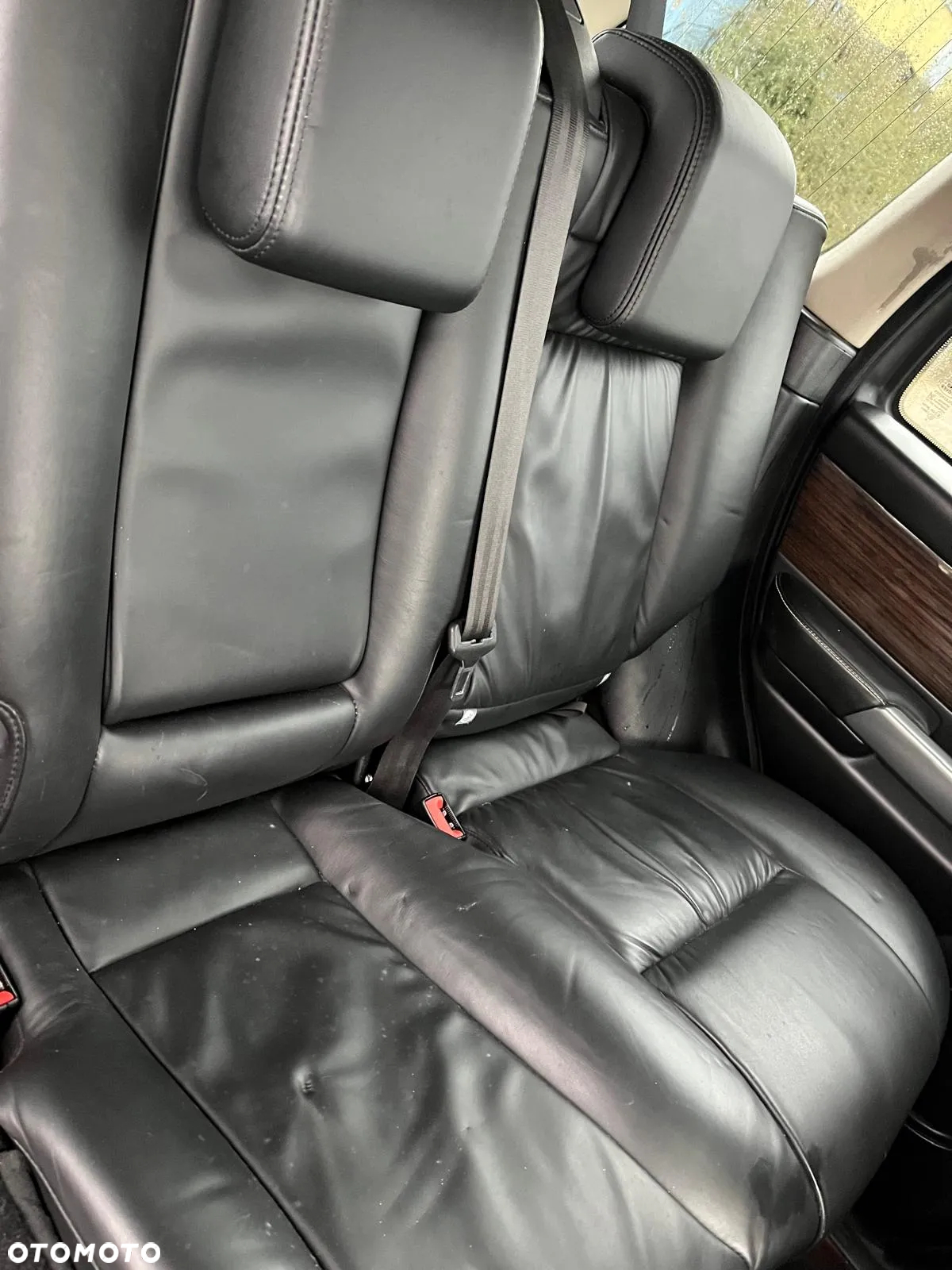 Siedzenia skórzane czarne komplet RANGE ROVER SPORT L320 2005-2009 - 2