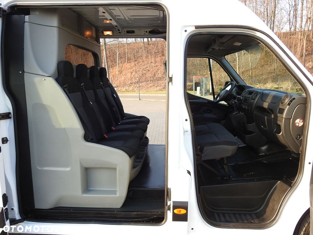 Renault MASTER FURGON BRYGADÓWKA  7 MIEJSC TEMPOMAT KLIMATYZACJA  130KM - 35