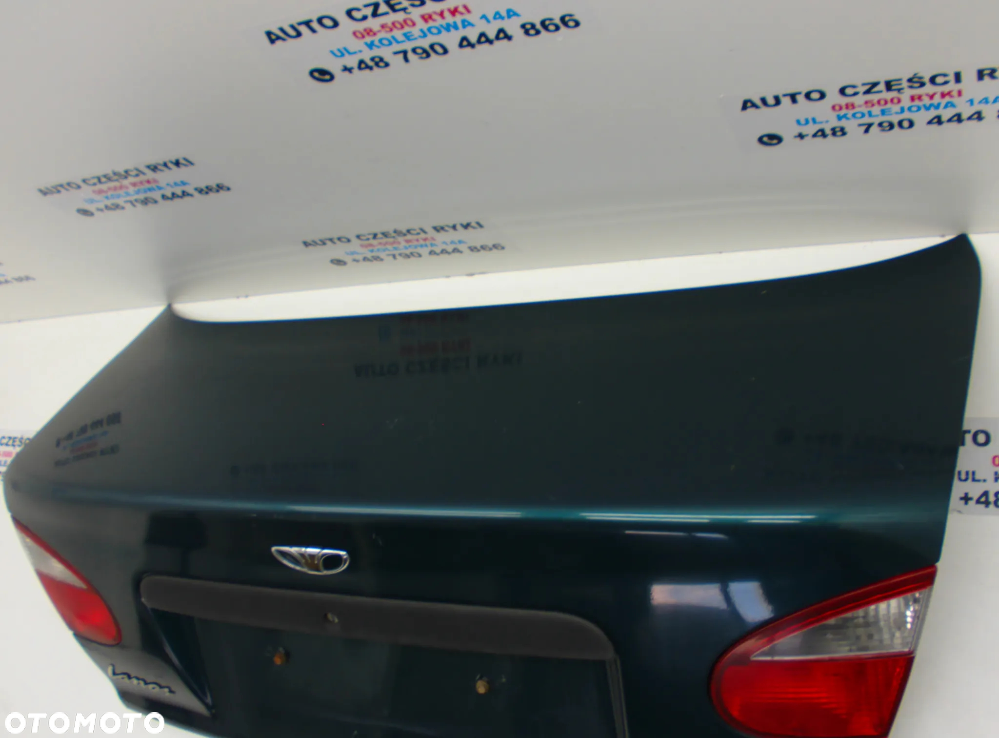 Daewoo Lanos Sedan Klapa Bagażnika Zielona - 5
