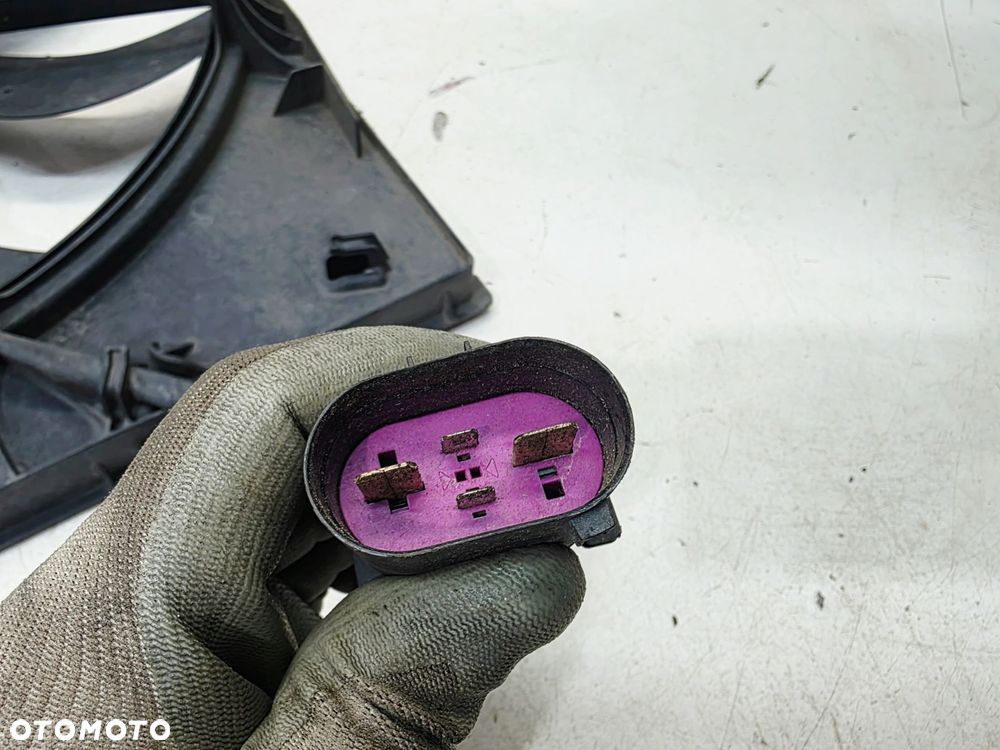 WENTYLATOR + OBUDOWA AUDI A3 VOLKSWAGEN SEAT SKODA 5Q0959455AL 5Q0121205AL - 9