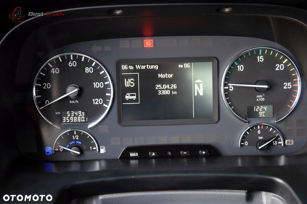 Mercedes-Benz ACTROS 1841 / 4X2 / KIPPER MEILLER S3 / EURO 5  /  DUŻY MOST / RESOR  P+T / - 34