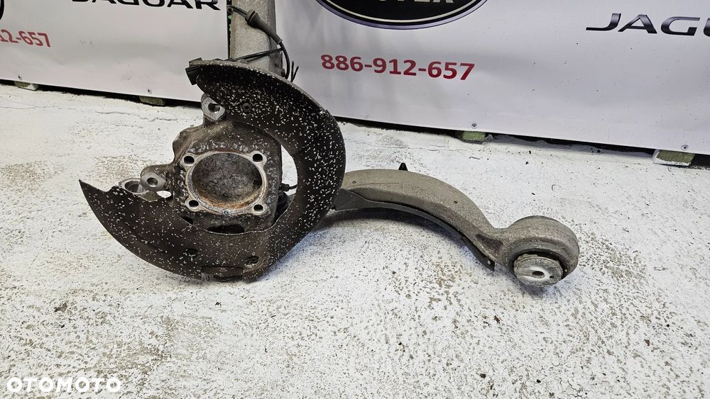 Jaguar XE X760 2.0D Kompletna zwrotnica prawa z wahaczami i amortyzatorem Zawieszenie przód prawy Wahacz Amortyzator GX73-3K185-AB GX7318B037FC - 3