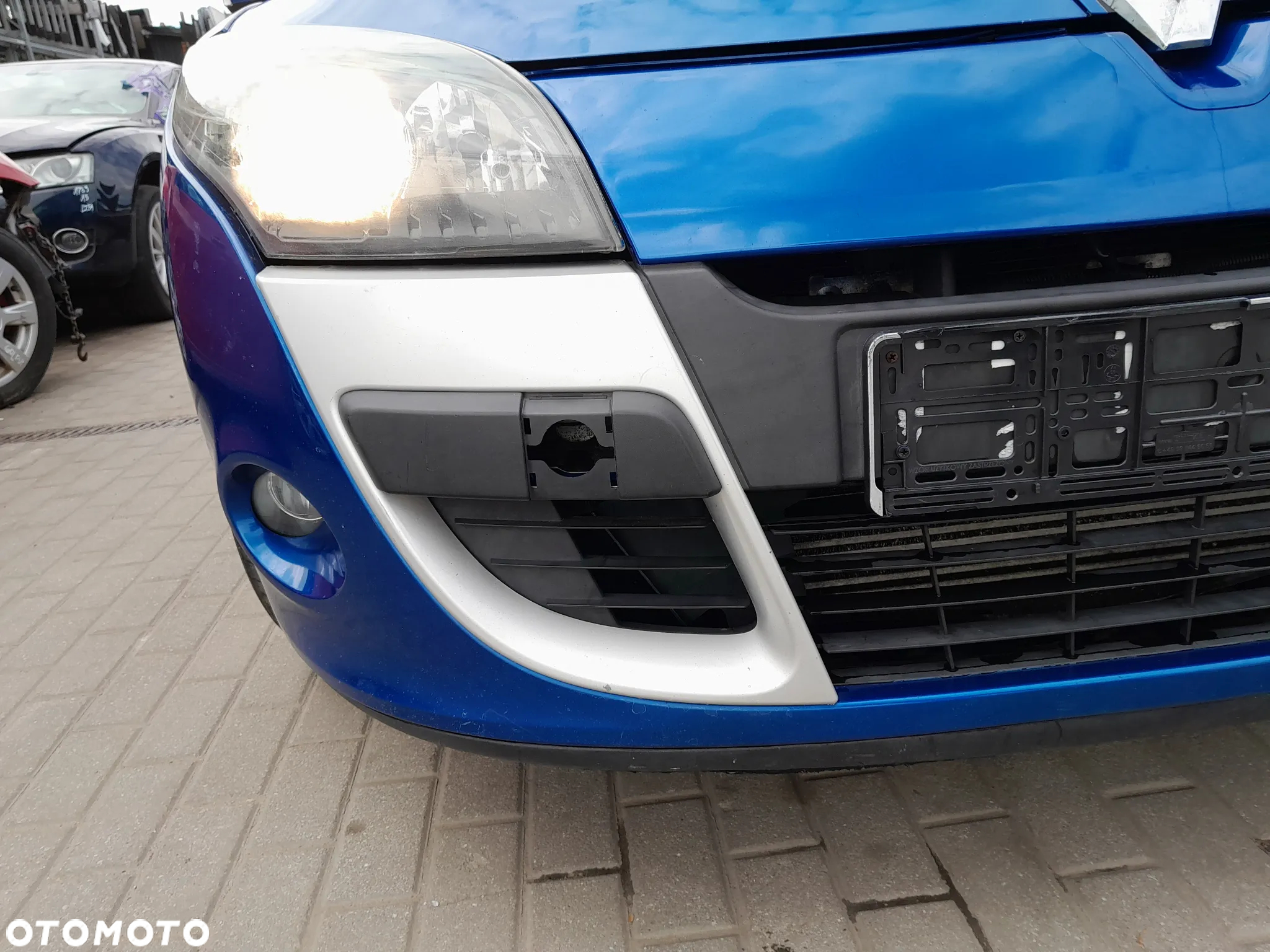 RENAULT MEANE III ZDERZAK PRZEDNI PRZÓD KOLOR: SAN913 - 14