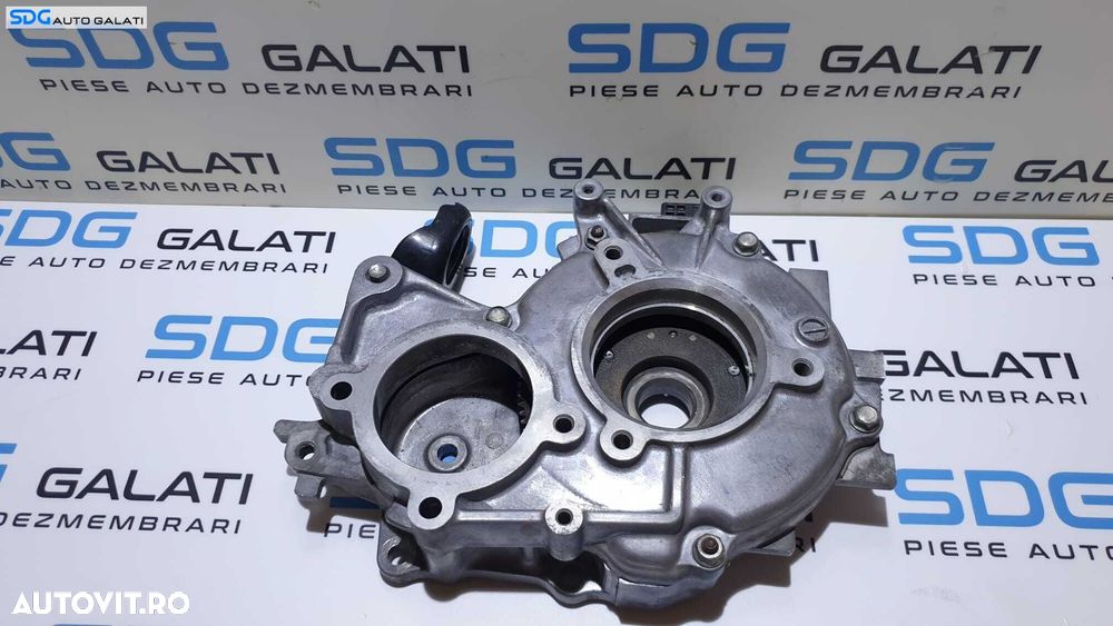 Capac Suport Pompa Vacuum cu Pinion Ax Came Distributie Motor Mazda 6 2.0 D 2002 - 2008 Cod RF7J10600 RF7J S5209 [V0725] - 1