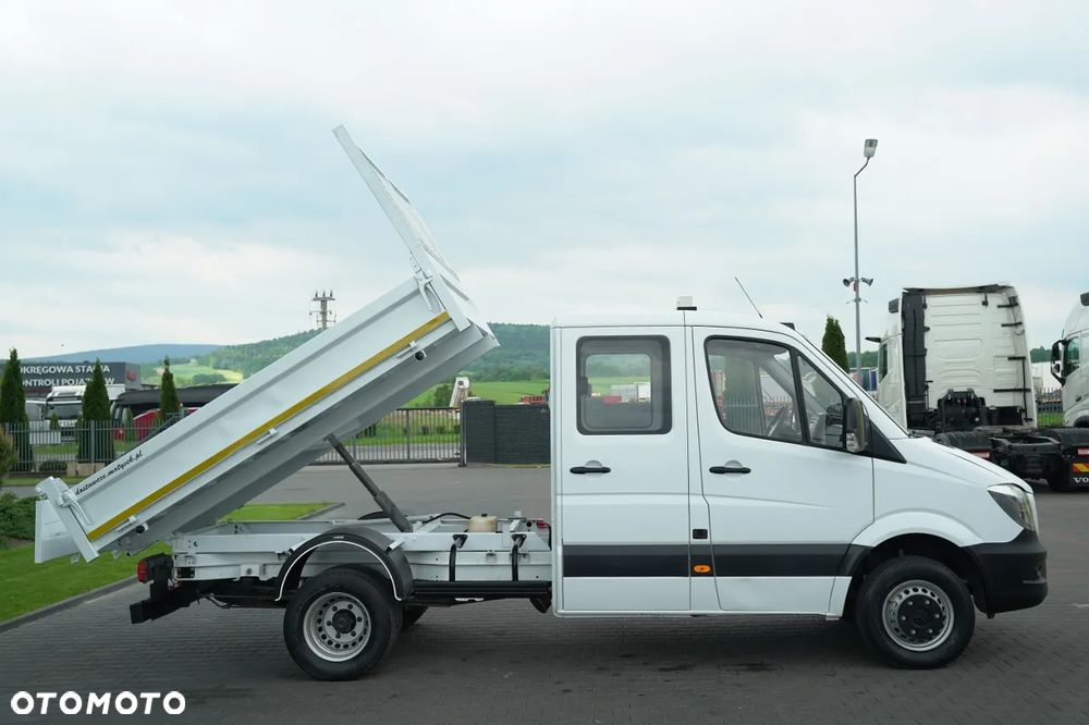Mercedes-Benz SPRINTER  / WYWROTKA / BRYGADÓWKA / 6 MIEJSC / BLIŹNIAK / MANUAL / SPROWADZONY - 8