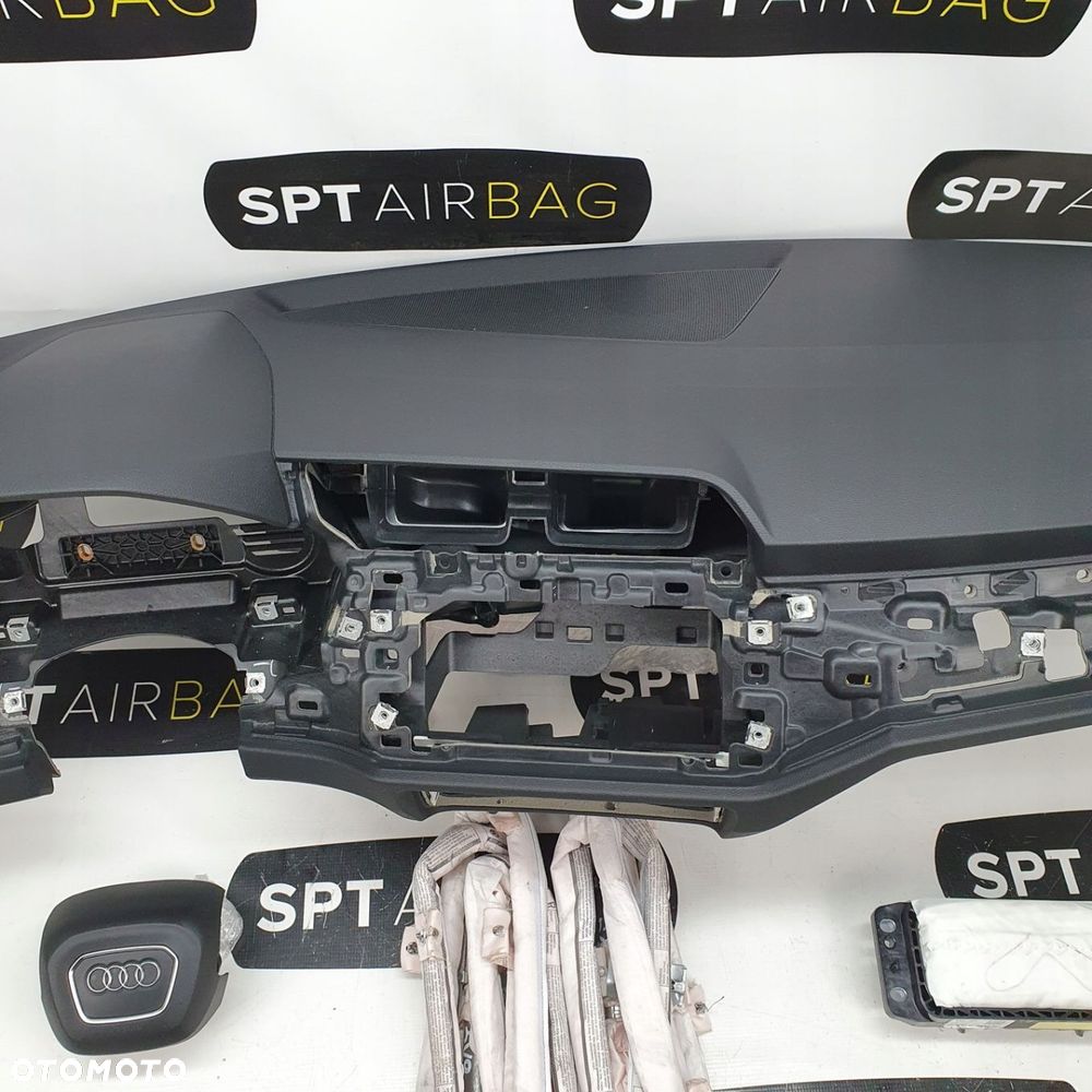 AUDI Q3 83A DESKA ROZDZIELCZA KONSOLA KOKPIT PULPIT PODUSZKI AIRBAG AIR BAG PASY KURTYNY KIT SET - 3