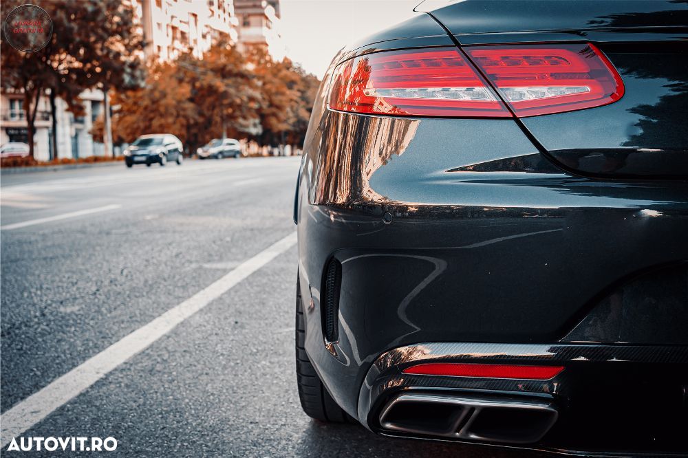 Pachet Exterior Mercedes S-Class C217 Coupe Sport Line (2015-2021) S63 Design- livrare gratuita - 21