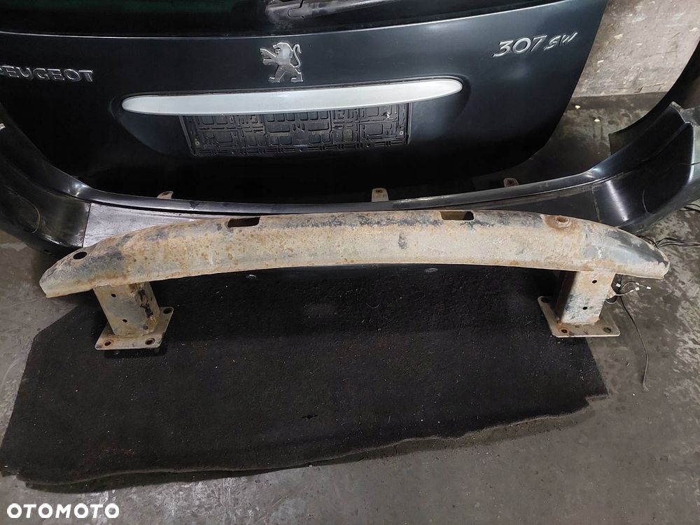 KOMPLETNY TYŁ KLAPA BAGAŻNIKA ZDERZAK TYŁ LAMPY PEUGEOT 307 I KOMBI EXLD - 4