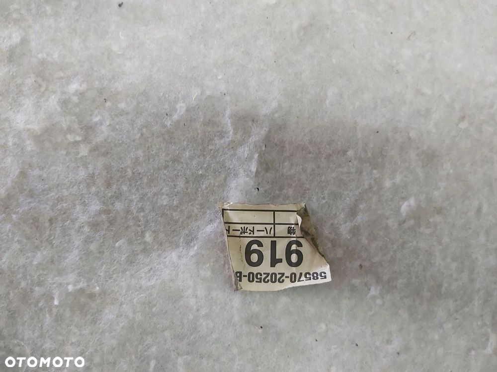 Toyota CELICA VII 99-06r wykładzina podłoga bagażnika 58570-20250 - 6