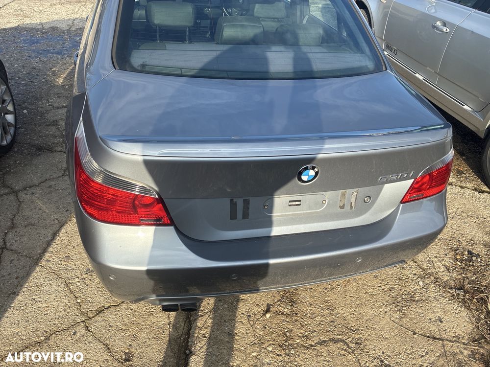 Aripa usa capota porbagaj bmw seria 5 e60 e61 silbergrau metallic a08 - 5