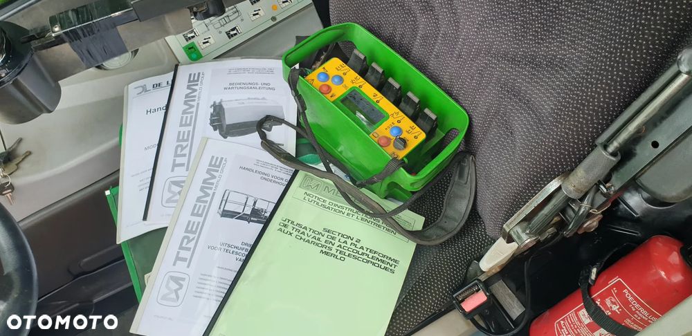Merlo 40.26MCSS kosz hydr. rozkładany/wciągarka 4T./widły/pilot radiowy - 13