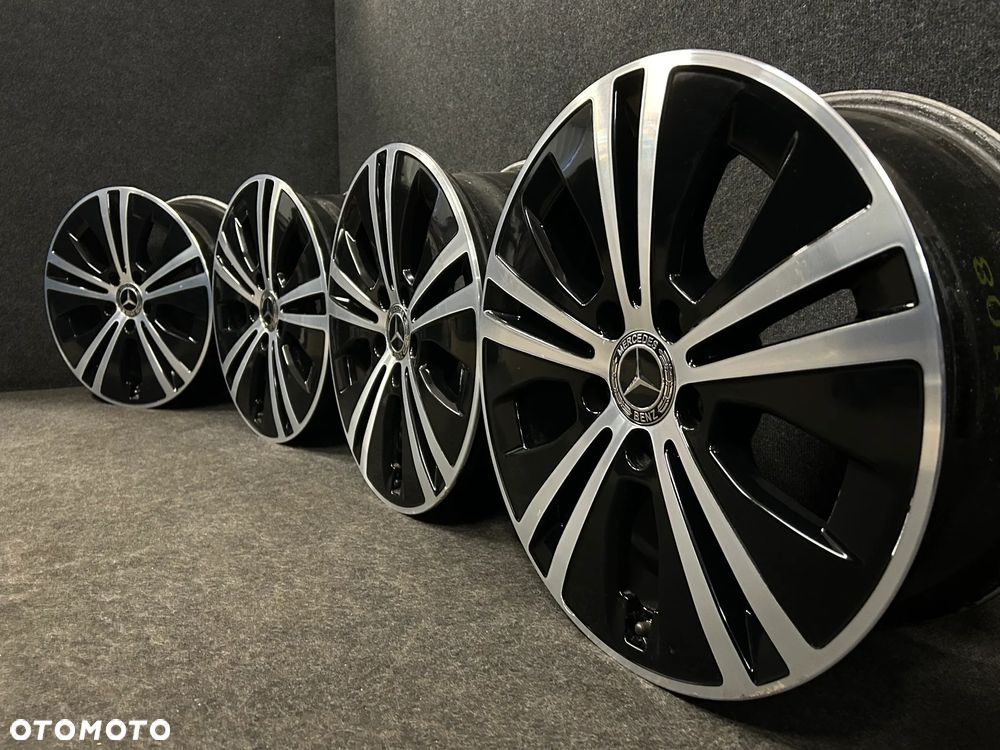 Alufelgi Mercedes E-Klasa W213, W212, C-Klasa W205, W206, GLC 17 cali 5x112 4szt. z czujnikami! - 2