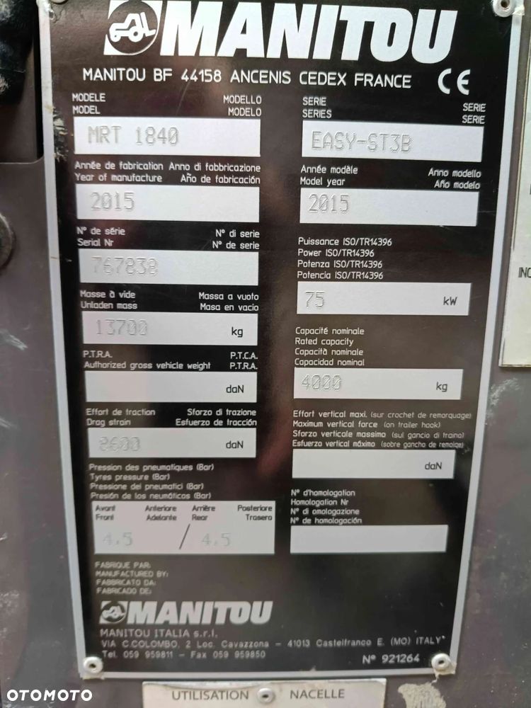 Manitou MRT 1840 Easy - 12