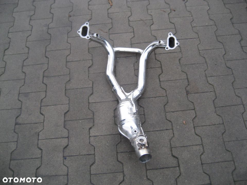 bmw r 1200 r1200 gs kolektor wydechowy chrom chromowany 8566947 8559512 lafranconi - 1
